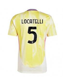 Juventus Manuel Locatelli #5 Auswärtstrikot 2024-25 Kurzarm